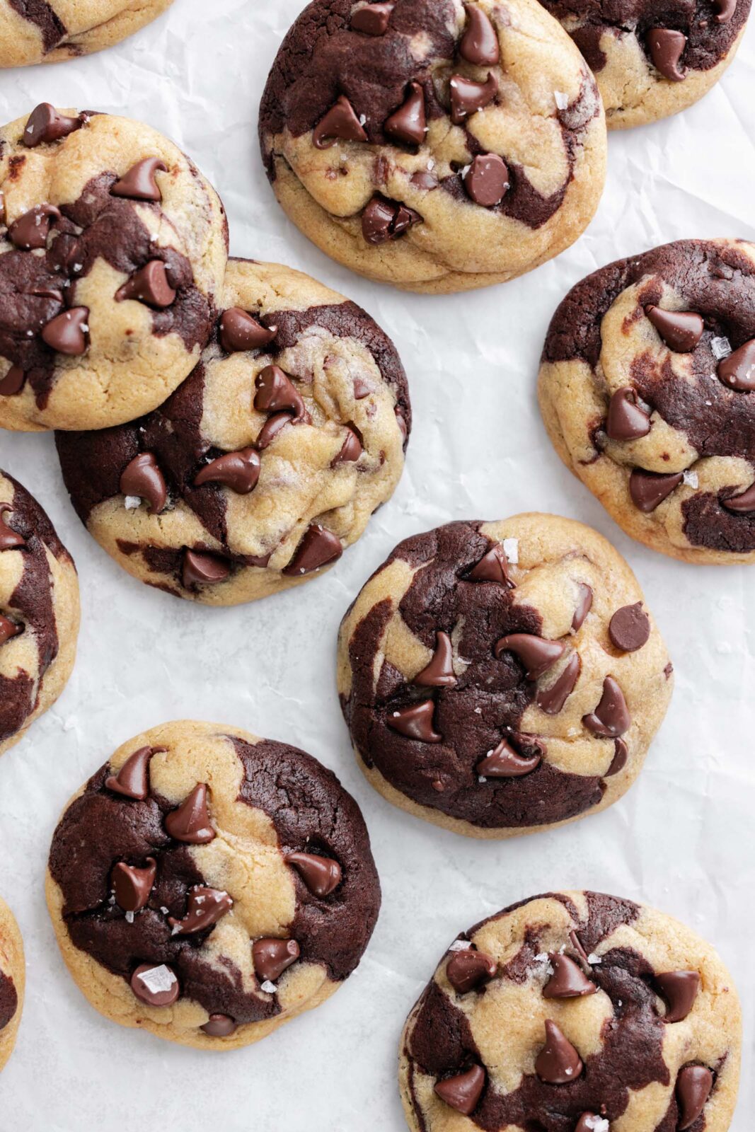 marble cookies